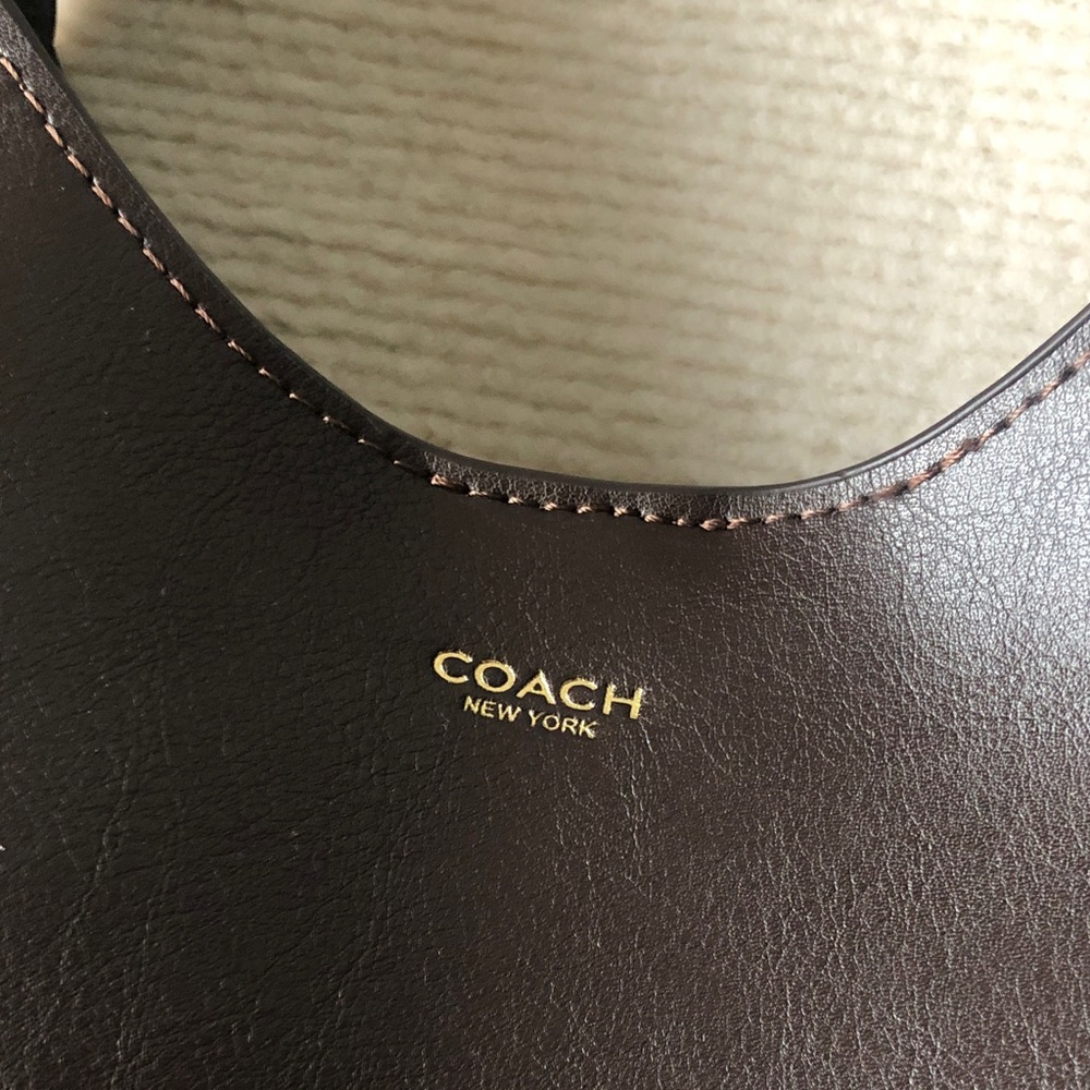 Coach Dark Brown Brooklyn 28 Shoulder Bag - Picture 2 of 4